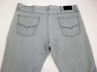 NWT Mens 40 x 34 GUESS Light Grey Wash SKINNY Jeans  