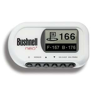 Bushnell NEO+ Limited Edition Golf GPS Rangefinder, White 