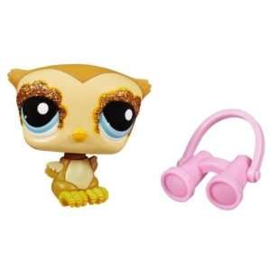  Littlest Pet Shop Sparkle Owl with Binoculars #2231 Toys 
