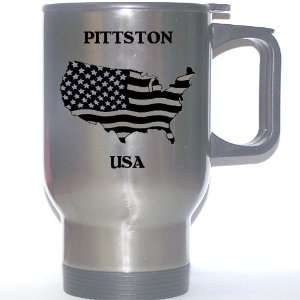  US Flag   Pittston, Pennsylvania (PA) Stainless Steel Mug 