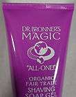 Dr. Bronners Magic Lavender Shaving Soap Gel 7.0 oz. (New)