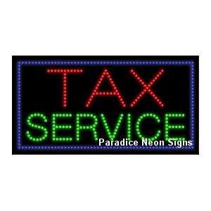 Tax Service LED Sign 17 x 32 
