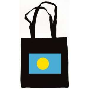  Palau Palauan Flag Tote Bag Black 