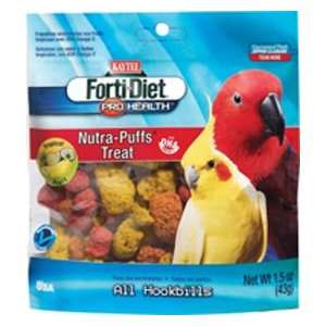   Diet Pro Health Nutra Puffs Bird Food Tropical Fruit    1.5 oz Pet