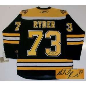    Michael Ryder Autographed Jersey   Rbk 2011 Cup