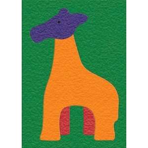  Lauri 1970 Crepe Rubber Puzzle   Giraffe  Pack of 2 Toys 