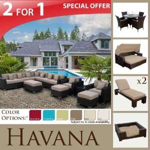 NEW OUTDOOR PATIO FURNITURE WICKER & DINING SET & SUNBED 