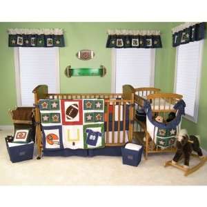  Trend Lab UFTB Football Crib Bedding Collection Baby