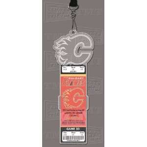  Calgary Flames Engraved Ticket Holder