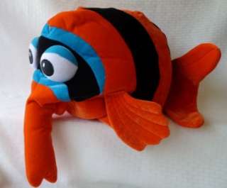 Plush Stuffed Animal Orange Snorkel Fish Costume HAT  
