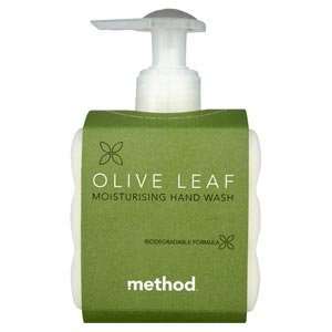  METHOD MOISTURISING HAND WASH OLIVE LEAF