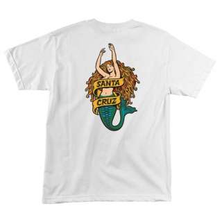 Old School Santa Cruz T Shirt Jason Jessee Neptune Mermaid Tee Shirt 