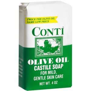 6 PAK   Conti Castille Soap with 100% Olive Oil Health 