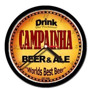  CAMPAINHA beer and ale cerveza wall clock 