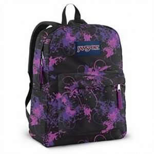  JANSPORT Superbreak Backpack   Purple Flitter  7YB 