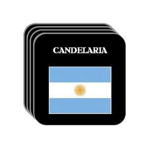  Argentina   CANDELARIA Set of 4 Mini Mousepad Coasters 
