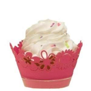 Happy Flowers Cupcake Wrapper (Set of 50)  Kitchen 
