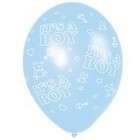 18 Latex Balloons 8 pcs Its A Boy GIAB Gift Stuffing  