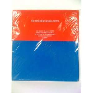 STANDARD Fabric Stretchable Book Cover Bright Blue  Solid 