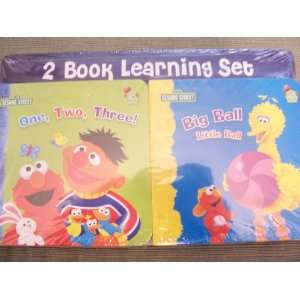  Sesame Street 2 Book Learning Set (Counting; Opposites 