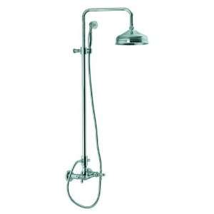    2BR Old Bronze Olivia Wall Mounted Shower Faucet
