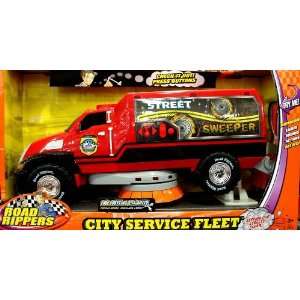    Road Rippers City Service Fleet   Street Sweeper Toys & Games