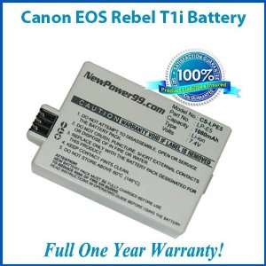  Canon Rebel T1i Battery   Super Extended Life Electronics