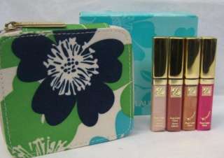 80 Estee Lauder ~ PURE COLOR LIP GLOSS ~ Boxed Set of 4 with CASE 