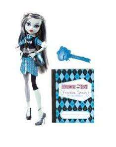 Monster High Frankie Stein Doll SCHOOLS OUT w/ Diary ~ Daughter of 
