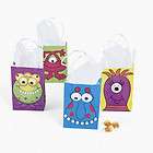 lot of 36 mini monster treat gift bags party supplies
