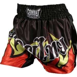  bat Sports Hybrid Muay Thai Shorts (Flames)