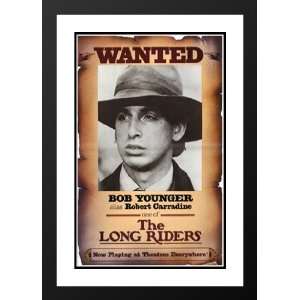  The Long Riders 32x45 Framed and Double Matted Movie 