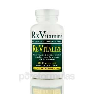  RX Vitamins Revitalize 90 Capsules