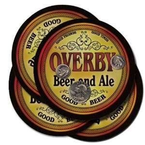  Overby Beer and Ale Coaster Set