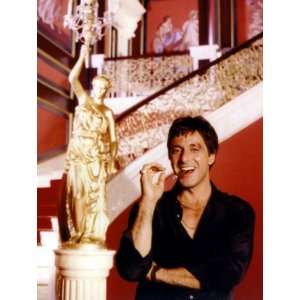  Al Pacino Scarface Poster Smiling Cigar, Mansion