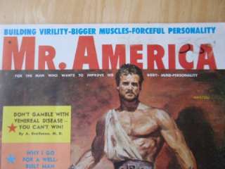   AMERICA bodybuilding muscle magazine/STEVE REEVES/Jayne Mansfield 5 58