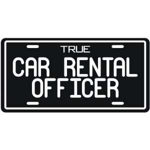 New  True Car Rental Officer  License Plate Occupations 