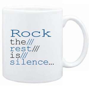    Mug White  Rock the rest is silence  Music