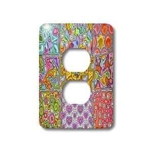   Random Hearts   Light Switch Covers   2 plug outlet cover Home