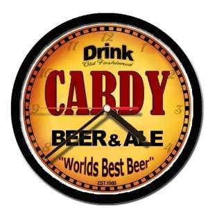  CARDY beer and ale cerveza wall clock 