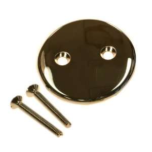 Aviditi 22792AVI Double Hole Face Plate for Waste and Overflow Blank 