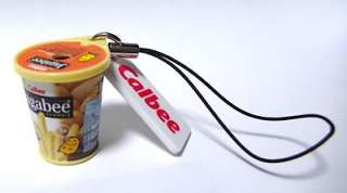 Bandai Calbee Miniature Jagabee key chain phone strap  