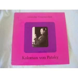   VON PATAKY Lebendige Vergangenheit LP Koloman von Pataky Music