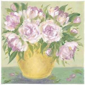 Patricia Roberts   Yellow Vase Peonies II