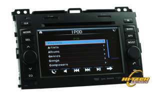 LCD CAR GPS IPOD DVD PLAYER FOR TOYOTA PRADO D 1106  