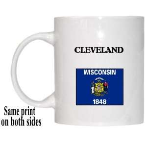  US State Flag   CLEVELAND, Wisconsin (WI) Mug Everything 
