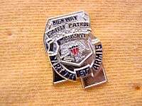 MISSISSIPPI STATE POLICE HIGHWAY PATROL PROUD GOLD MINI BADGE SHIELD 