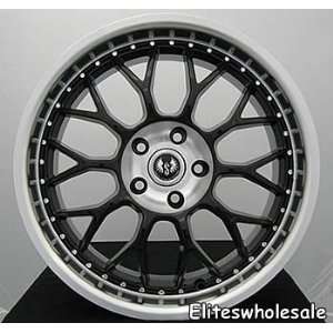  17x7.5 Black Stern ST8 4x100 4x4.5 Automotive