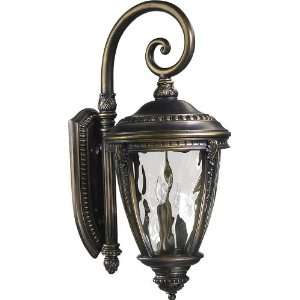 Quorum Pemberton 3 Light Outdoor Wall Lantern Bronze Patina 7321 3 39