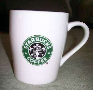 Starbucks Green Logo W/Black Mermaid Coffe Cup Mug 8oz 2007  